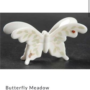 Porcelain Butterfly Figurine - set of 4